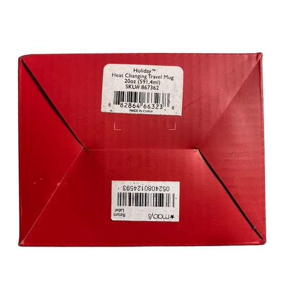 2/$40 💥🆕 Macy's Lenox Heat Changing Christmas Ceramic 20oz Travel Mug | 237 - Picture 8 of 11